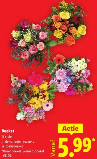 Lidl Boeket aanbieding