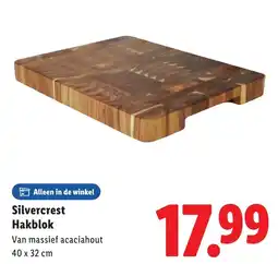Lidl Silvercrest Hakblok aanbieding