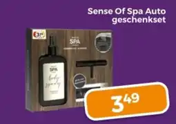 Trekpleister Sense Of Spa Auto geschenkset aanbieding