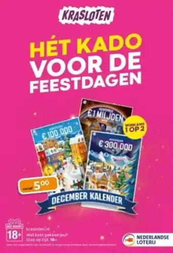 Trekpleister Krasloten aanbieding
