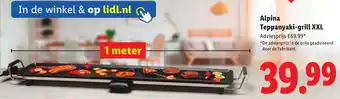 Lidl Alpina Teppanyaki-grill XXL aanbieding