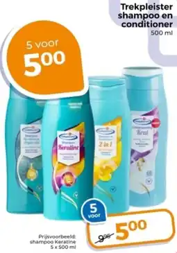 Trekpleister Trekpleister shampoo en conditioner aanbieding