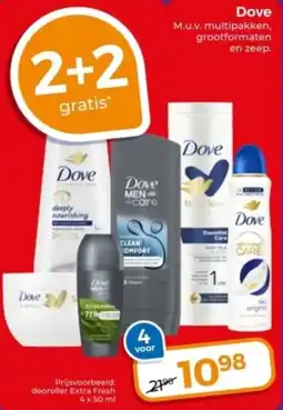 Trekpleister Dove aanbieding