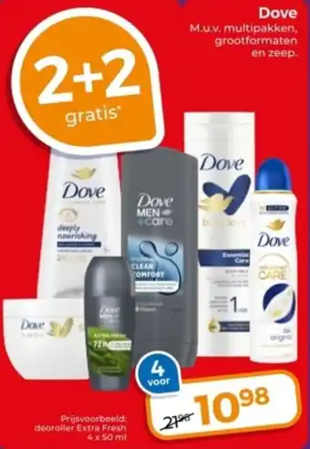 Trekpleister Dove aanbieding