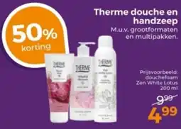 Trekpleister Therme douche en handzeep aanbieding