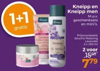 Trekpleister Kneipp en Kneipp men aanbieding