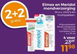 Trekpleister Elmex en Meridol mondverzorging aanbieding