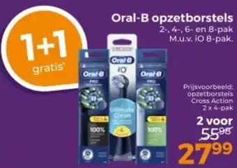 Trekpleister Oral-B opzetborstels aanbieding