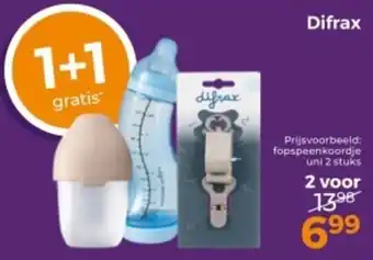 Trekpleister Difrax aanbieding