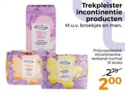 Trekpleister Trekpleister incontinentie producten aanbieding