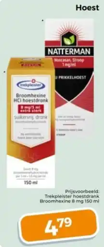 Trekpleister Hoest aanbieding