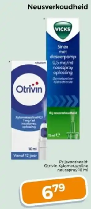 Trekpleister Neusverkoudheid aanbieding