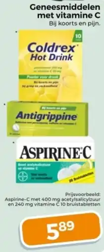Trekpleister Geneesmiddelen met vitamine C aanbieding
