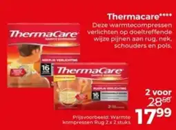 Trekpleister Thermacare aanbieding
