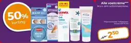 Trekpleister Alle voetcrème aanbieding