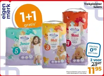 Trekpleister Trekpleister luiers aanbieding