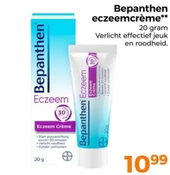 Trekpleister Bepanthen eczeemcrème aanbieding