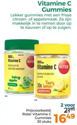 Trekpleister Vitamine C Gummies aanbieding