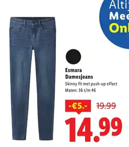 Lidl Esmara Damesjeans aanbieding