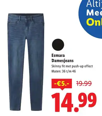 Lidl Esmara Damesjeans aanbieding