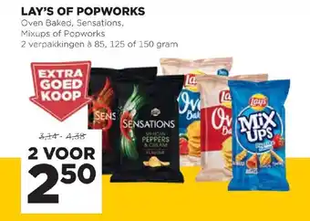 Jumbo Lay's of popworks 125g aanbieding