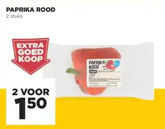 Jumbo Paprika rood aanbieding