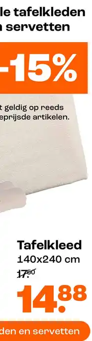 Kwantum Tafelkleed aanbieding