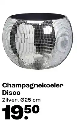 Kwantum Champagnekoeler Disco aanbieding