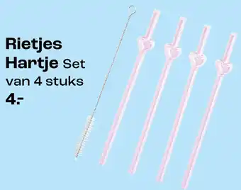 Kwantum Rietjes Hartje aanbieding