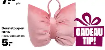 Kwantum Deurstopper Strik aanbieding