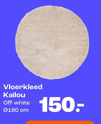 Kwantum Vloerkleed Kailou aanbieding