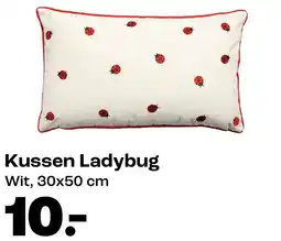 Kwantum Kussen Ladybug aanbieding