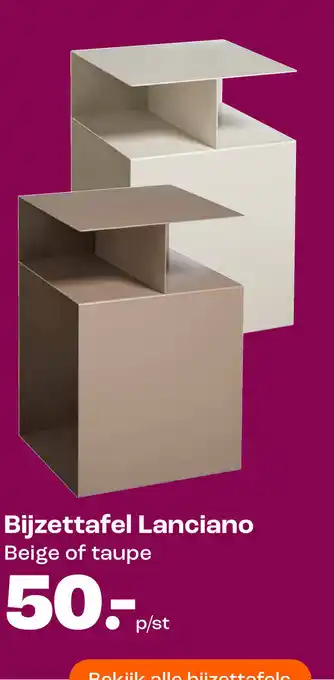 Bijzettafel Lanciano