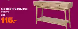 Kwantum Sidetable San Dona aanbieding
