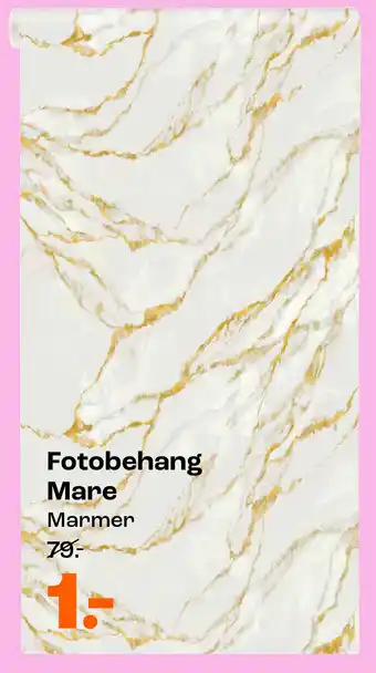 Kwantum Fotobehang Mare aanbieding