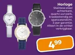 Trekpleister Horloge aanbieding