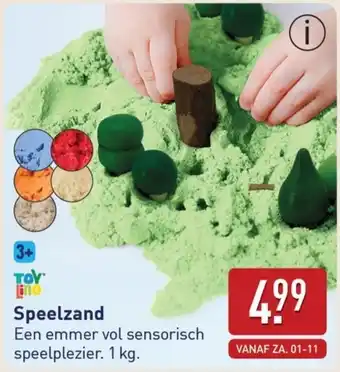 ALDI Speelzand aanbieding