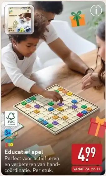 ALDI Educatief spel aanbieding