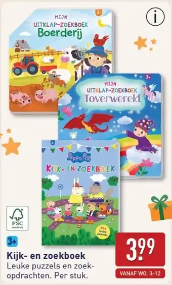 ALDI Kijk en zoekboek aanbieding