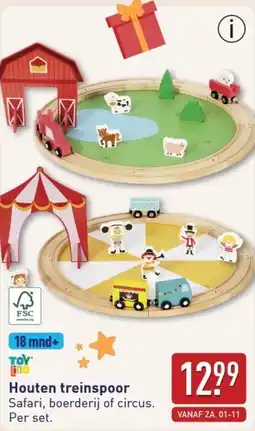 ALDI Houten treinspoor aanbieding