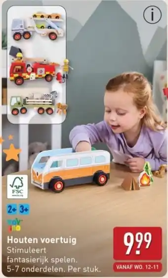 ALDI Houten voertuig aanbieding