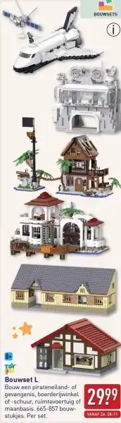 ALDI Bouwset L aanbieding