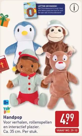 ALDI Handpop aanbieding