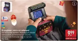 ALDI Draagbaar retro-arcadespel aanbieding