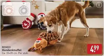 ALDI Romeo Hondenknuffel aanbieding