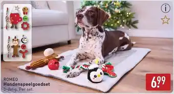 ALDI Romeo Hondenspeelgoedset aanbieding