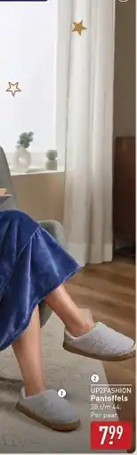 ALDI Up2fashion Pantoffels aanbieding