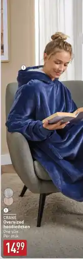 ALDI Crane Oversized hoodiedeken aanbieding