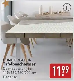 ALDI Home creation Tafelbeschermer aanbieding