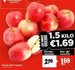 Vomar Voordeelmarkt Royal Gala Appels aanbieding
